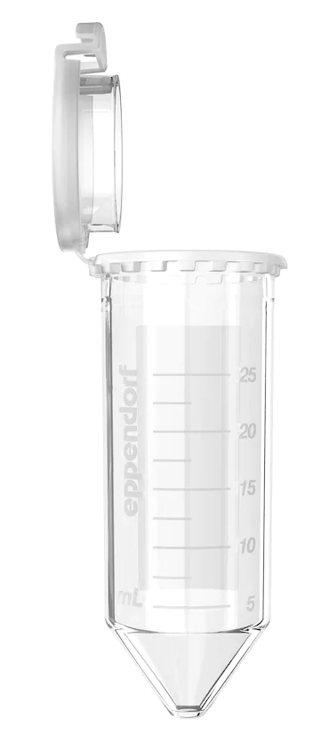 艾本德Eppendorf Conical Tubes 25 mL 帶鎖扣蓋 SnapTec?, 25 mL, PCR 潔凈級, 無(wú)色, 200 個(gè) (5 包 × 40 個(gè))