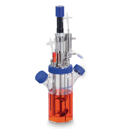德國艾本德Eppendorf,DASGIP?罐體DS1000ODSS,2x斜葉槳,350mL1-.0 L,2xGL45口側臂,頂部驅動(dòng),Bioblock模塊,2pitched-blade impell