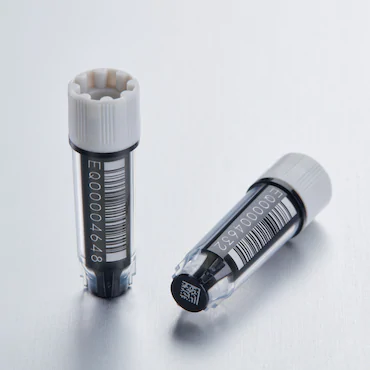 艾本德Eppendorf CryoStorage Vial, 0.5 mL, 不含 DNase、RNase、人類(lèi) DNA 和內毒素；外螺紋，預先加蓋灰色管蓋，帶 2D SafeCode (DataMa