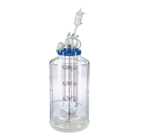 德國艾本德Eppendorf,BioBLU? 50c Single-Use Vessel,細胞培養,大孔氣體分布器,1個(gè)斜葉攪拌槳,光學(xué)pH電極,無(wú)菌級,1件