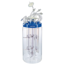 德國艾本德Eppendorf,BioBLU? 14c Single-Use Vessel,細胞培養,微孔氣體分布器,1個(gè)斜葉攪拌槳,光學(xué)pH電極,無(wú)菌級,1件