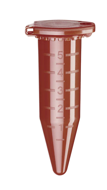 艾本德Eppendorf Tubes? 5.0 mL 帶鎖扣蓋, 5.0 mL, PCR 潔凈級, 琥珀色（光保護）, 200 個(gè) (2 包 × 100 個(gè))貨號 0030119452