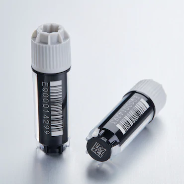 艾本德Eppendorf CryoStorage Vial, 2.0 mL, 不含 DNase、RNase、人類(lèi) DNA 和內毒素；外螺紋，預先加蓋灰色管蓋，帶 2D SafeCode (DataMa